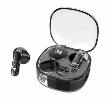 Apro138 True Wireless Bluetooth V5.3 Headphones with ENC and LED Display. 