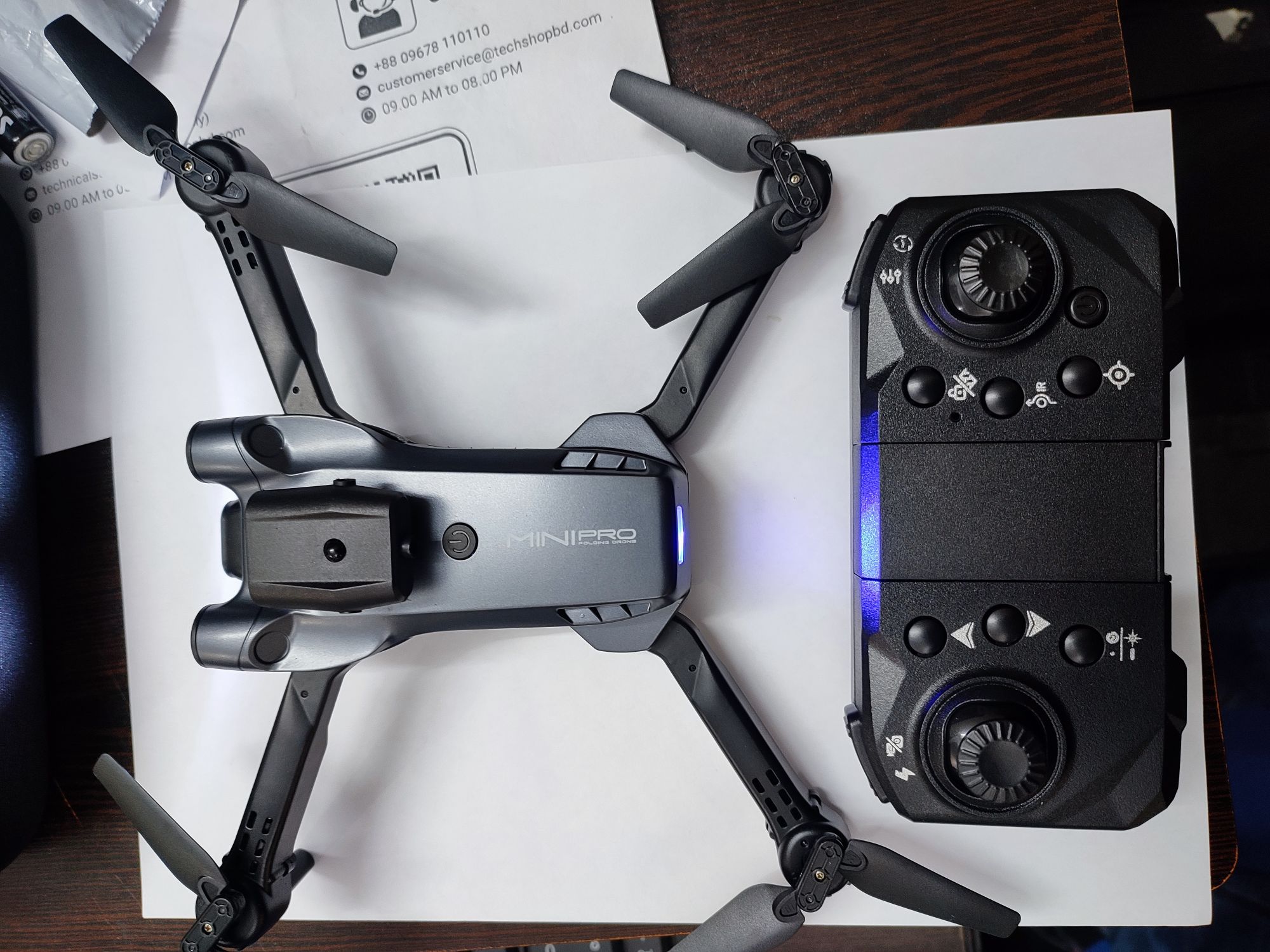 Drone CX Drone SKY -06 Ful Hd Dual camera Drone V.2 2023 With Bag, WiFi FPV Drone with 4K HD Front Camera and 480P Bottom Camera, Foldable RC Qudcopter with Headless Mode, Altitude Hold, Storage Bag, drone camera, camera drone, mini drone camera, drone ca. 