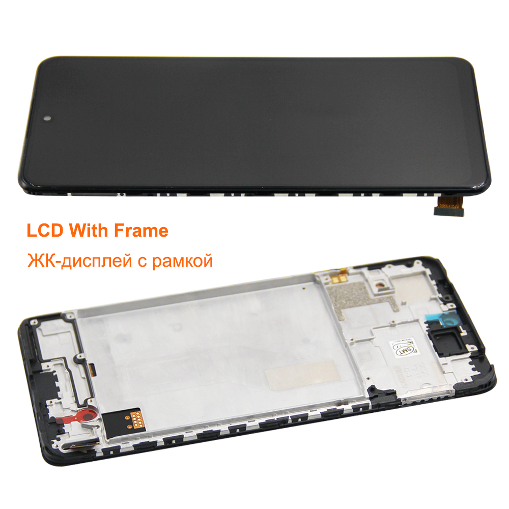 6.67" AMOLED TFT for Xiaomi Redmi Note 10 Pro LCD Display Touch Screen For Redmi Note10 Pro M2101K6G LCD Display Replace +Frame. 