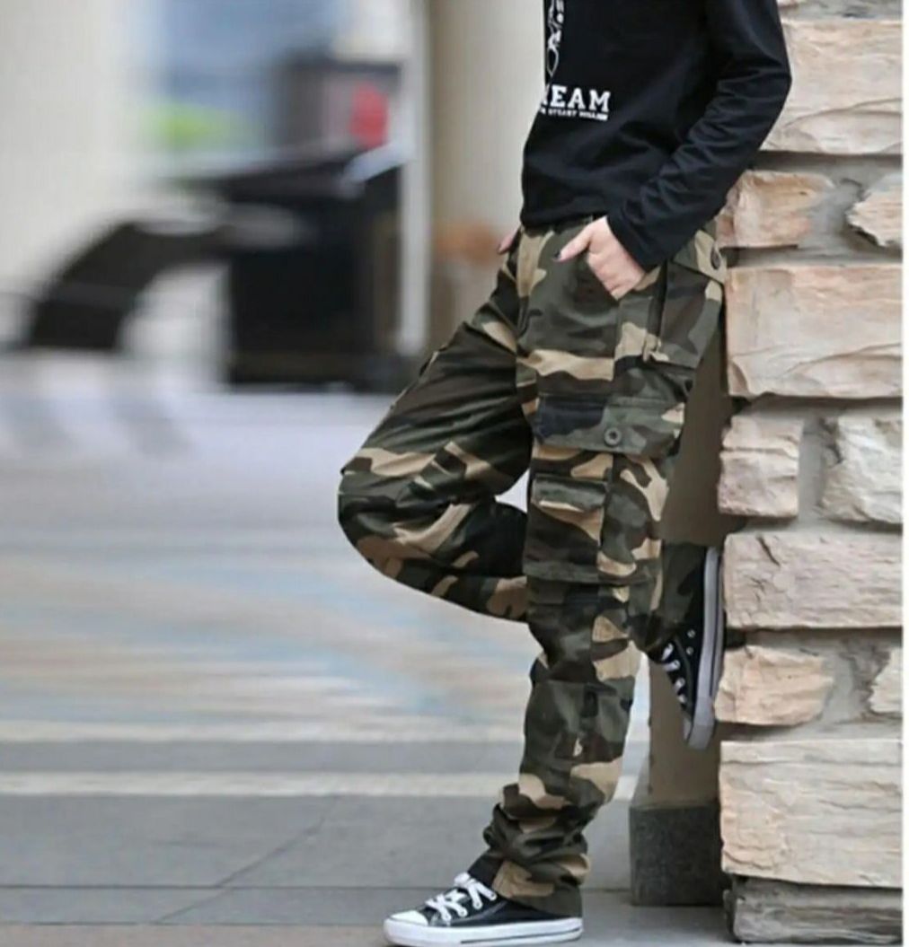 Army Design Six Pocket Cargo Pant For Men High Quality Gurbadine Pant Export Quality Material Full Stretchable Pant. 