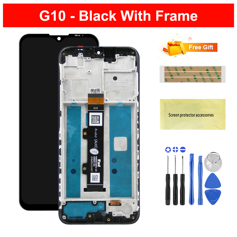 For Motorola Moto G30 G50 G60 LCD Display Touch Screen Digitizer withFrame,For MotoG10 G20 G30 G100 Display Replacement. 