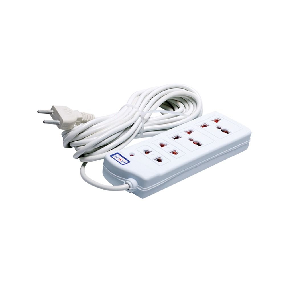 Multi Plug Maxline ML-017 Multiplug 4 Port Extension Socket 20 Feet Cable