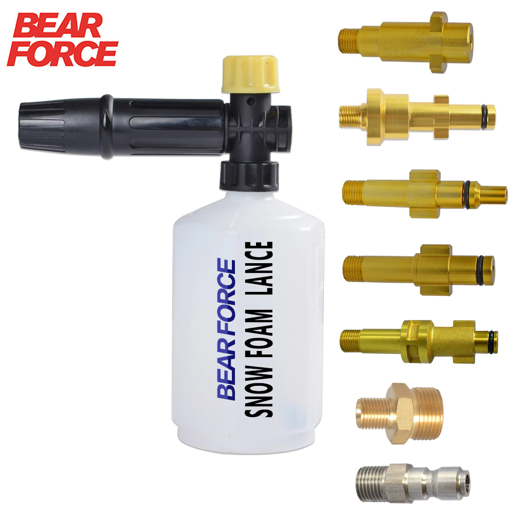 Car foam wash Snow foam lance foam nozzle foam cannon foam generator for Daewoo Hammer Karcher Huter Makita High Pressure Washer. 