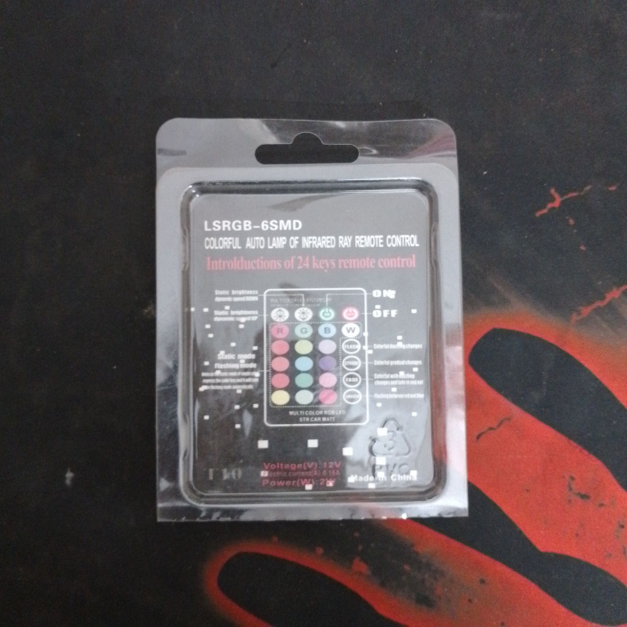 Mul Ti Color LED System Car Remote Controler Multi Gb led STR Car Mate. 