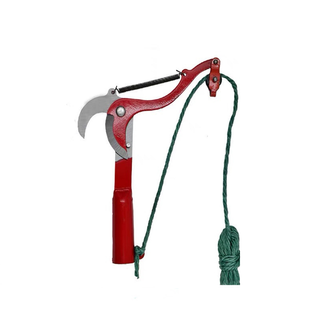 1PC High-Altitude Extension Lopper Branch Scissors Extendable Fruit Tree Pruning Saw Cutter Garden Trimmer Tool With Rope. 