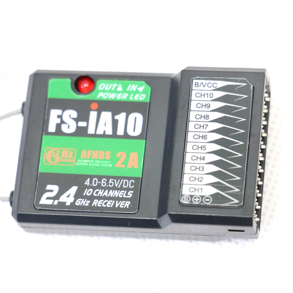 FlySky FS-R6B  FS-GR3E FS-IA10B  IA6B X6B FS-A8S receiver receptor para i6 i10 CT6B T6 TH9x transmisor de Control remoto partes. 