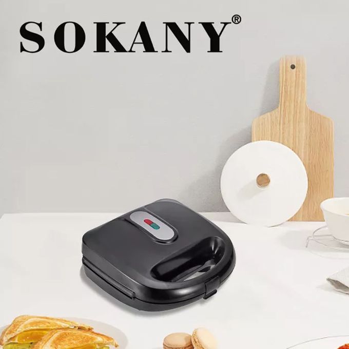 Sokany 7 IN 1 Multifunctional SANDWICH MAKER (Sandwich,Toast,Waffle,Omelet,Muffin Cake,Donut Bubble,grill And Baking). 