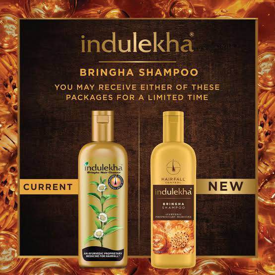 indulekha Bringha Shampoo Hairfall controll for Men & Women-(200 ml). 