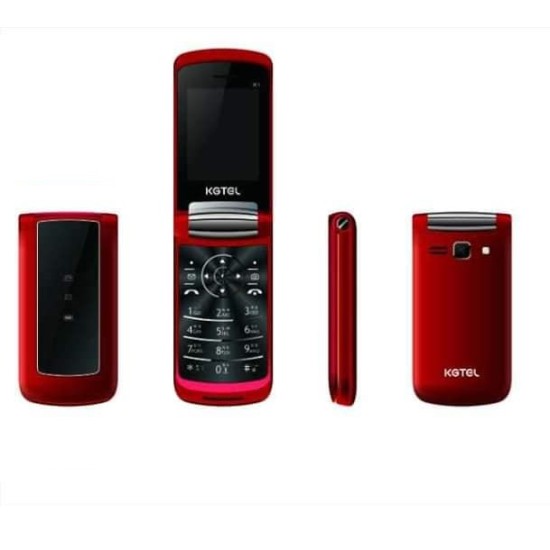 Kgtel K1 Magic Voice  Dual Sim Standby 2.4inc Display 1000mAh Long Lasting Battary Folding Feature Mobile Phone. 