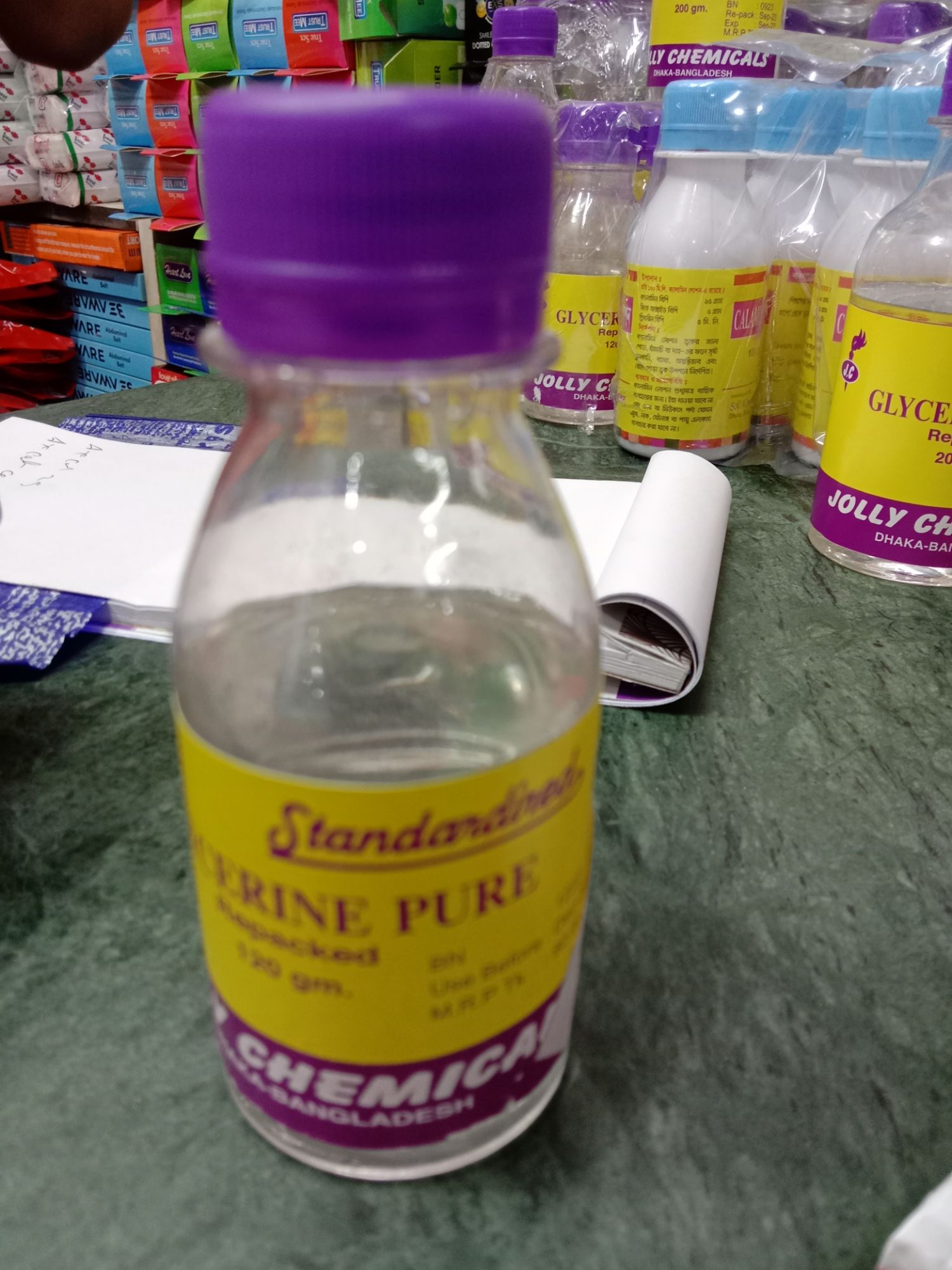 60 ml +120+200 ml + 400 4 bottle ml Jolly gliserin for winter. 