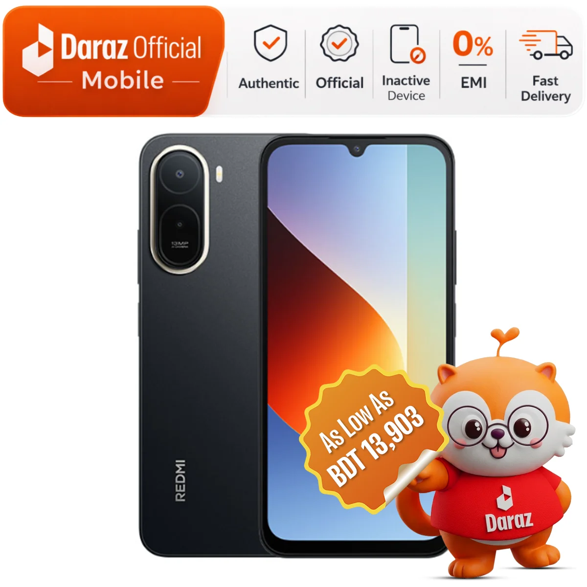 Xiaomi Redmi A7 3GB/64GB | 6.88" 120Hz Display | 5200mAh Battery | Official