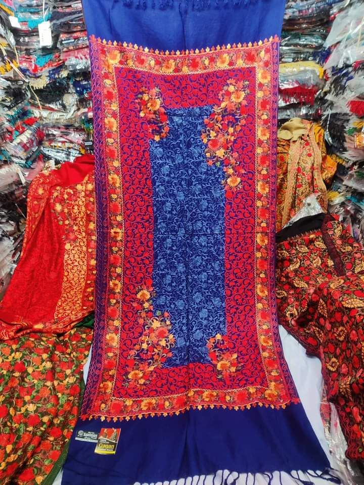 Kashmiri Poshmina shawl Women winter