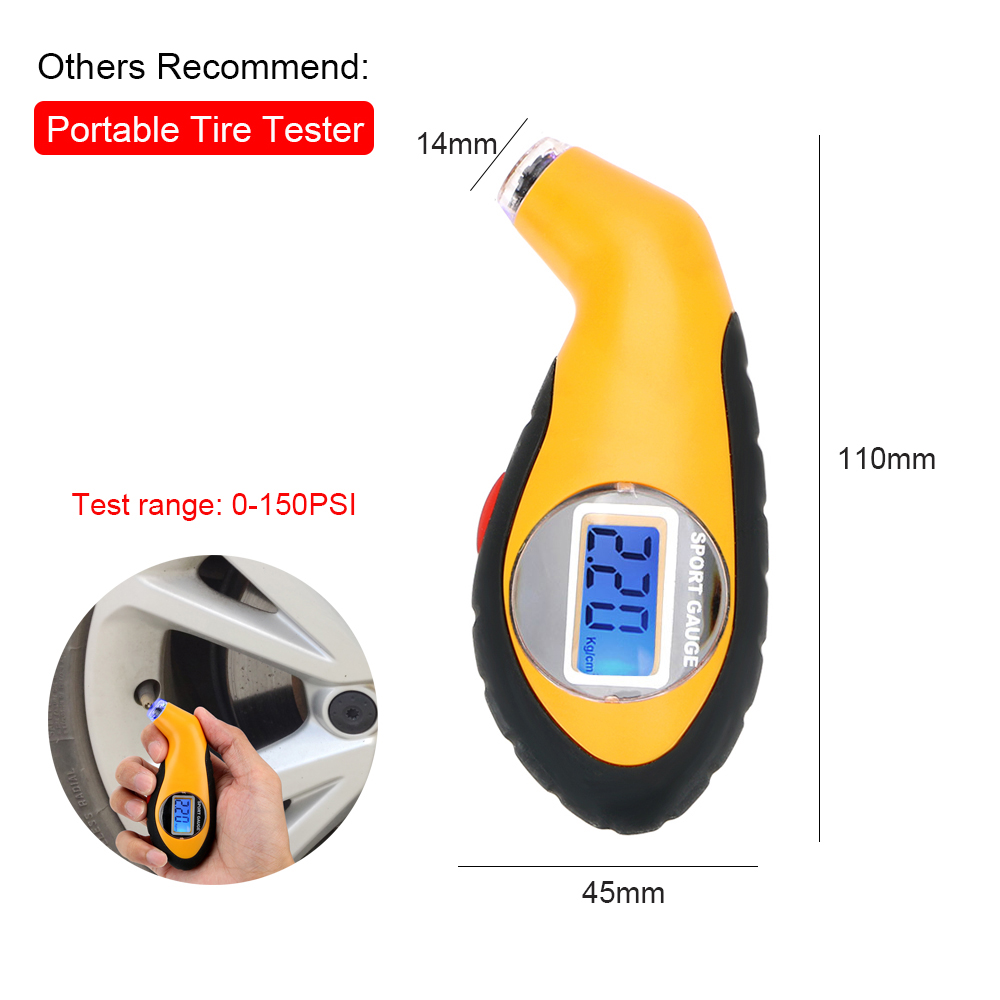 Motorcycle TPMS 2 Sensors Tire Pressure Monitoring System Tyre Tester Test Diagnostic Tools Bike Motorbike Accessories Electrics. 