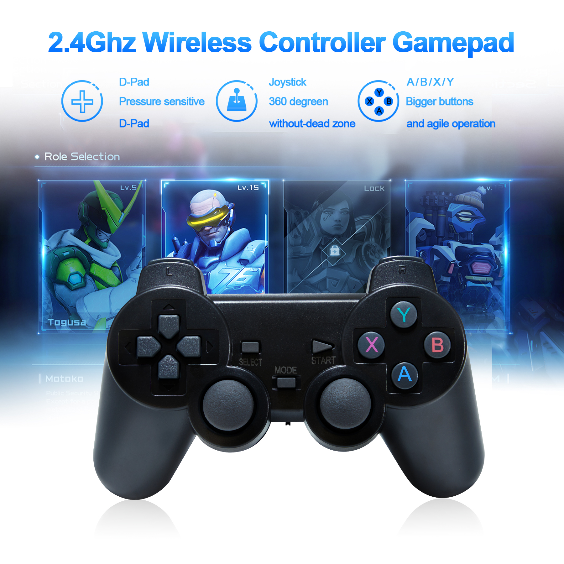 GD10 Game Stick 4K Retro Video Game Console HD Output Emuelec 4.3 System 2.4G Wireless Controllers 3D PSP PS1 GBA Birthday Gift. 