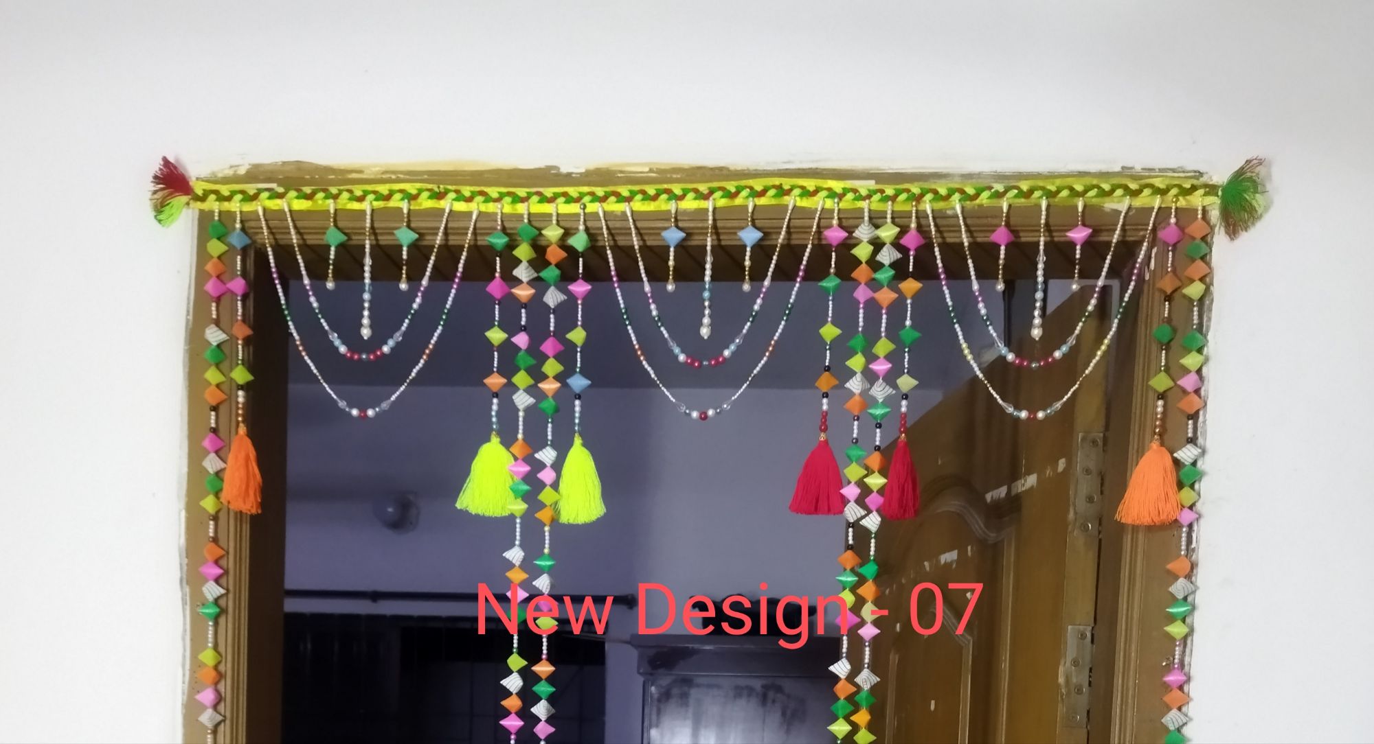 Door Hanging Toran - Beautiful New Design Handicraft Home Decoration Design -07. 