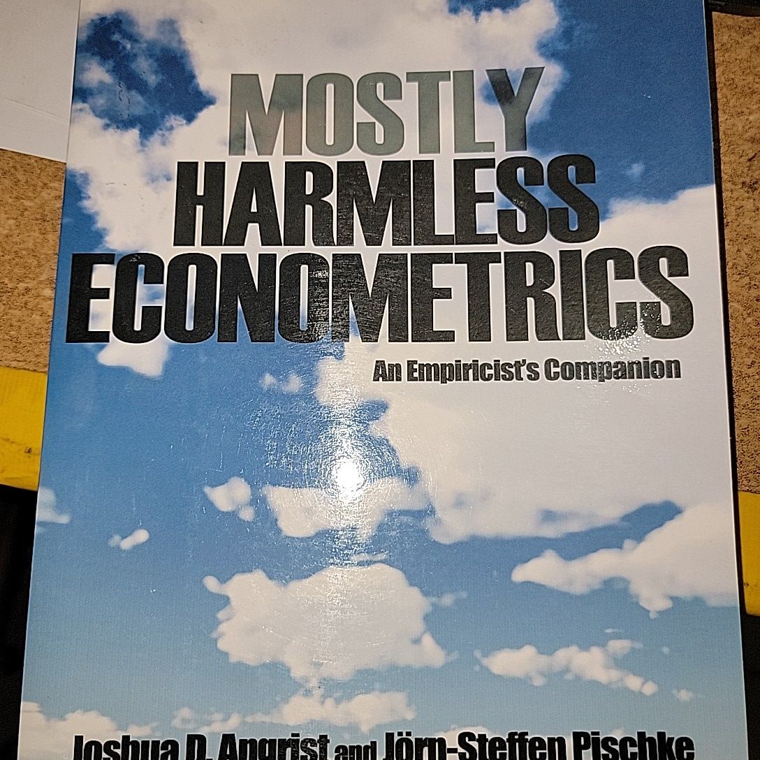 Mostly Harmless Economics By Joshua D. Angrist & Jorn-Steffen