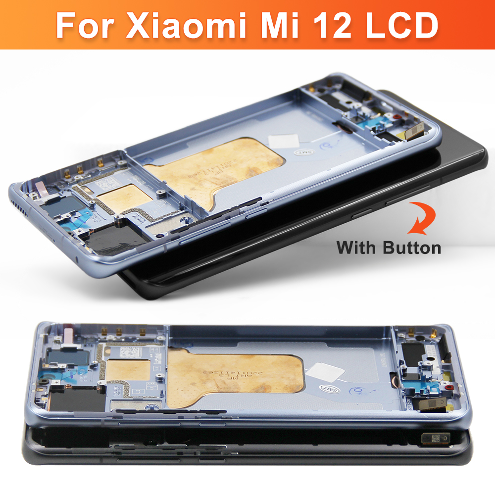 Original 6.28'' LCD for Xiaomi 12 Mi 12 Touch Screen Mi12 2201123G, 2201123C Display Assembly Mi 12X Mi12X 2112123AC 2112123AG. 