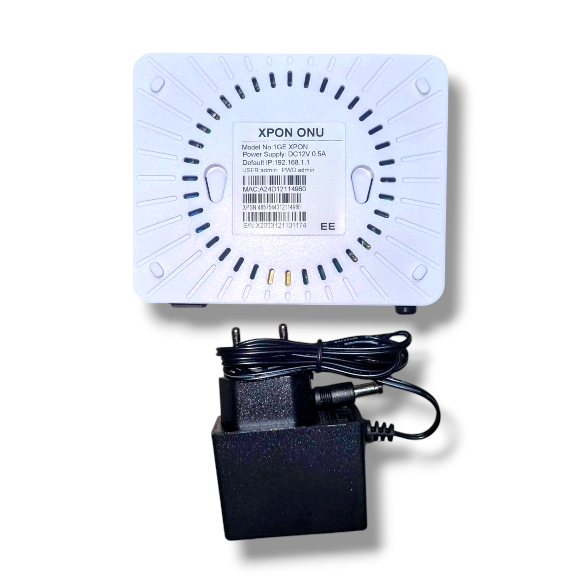 DBC 1GE XPON Onu For use any rauter or wifi line. 