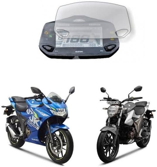 suzuki new gixxer fi-abs meter protector