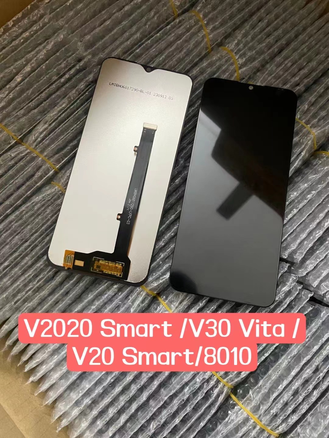 Original 6.82" Display For ZTE Blade V2020 Smart 8010 5G LCD Touch Screen Digitizer Assembly For ZTE 8030/V30 Vita LCD Replace. 