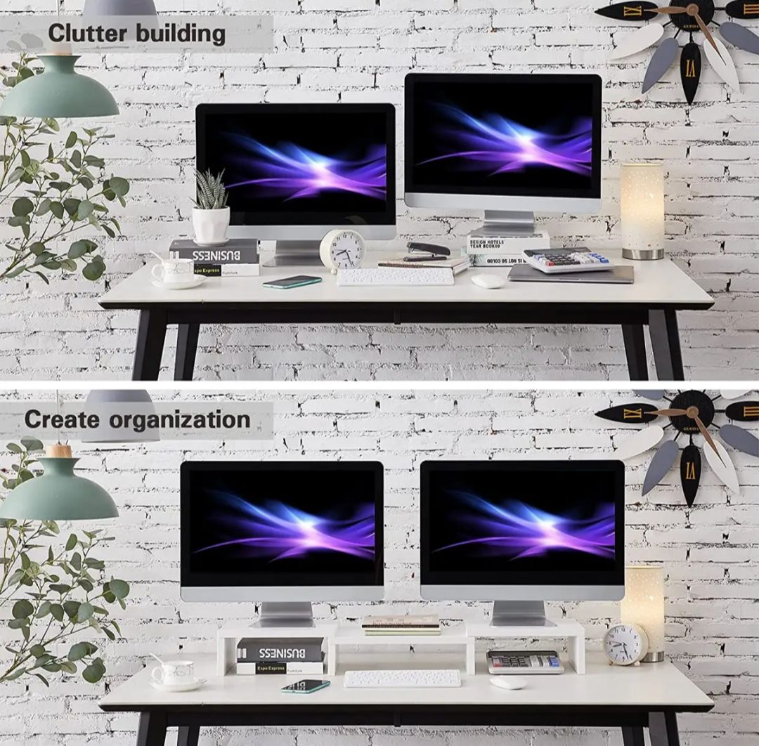 Multifunctional Desktop Organizer, Desktop Computer organizer.. 