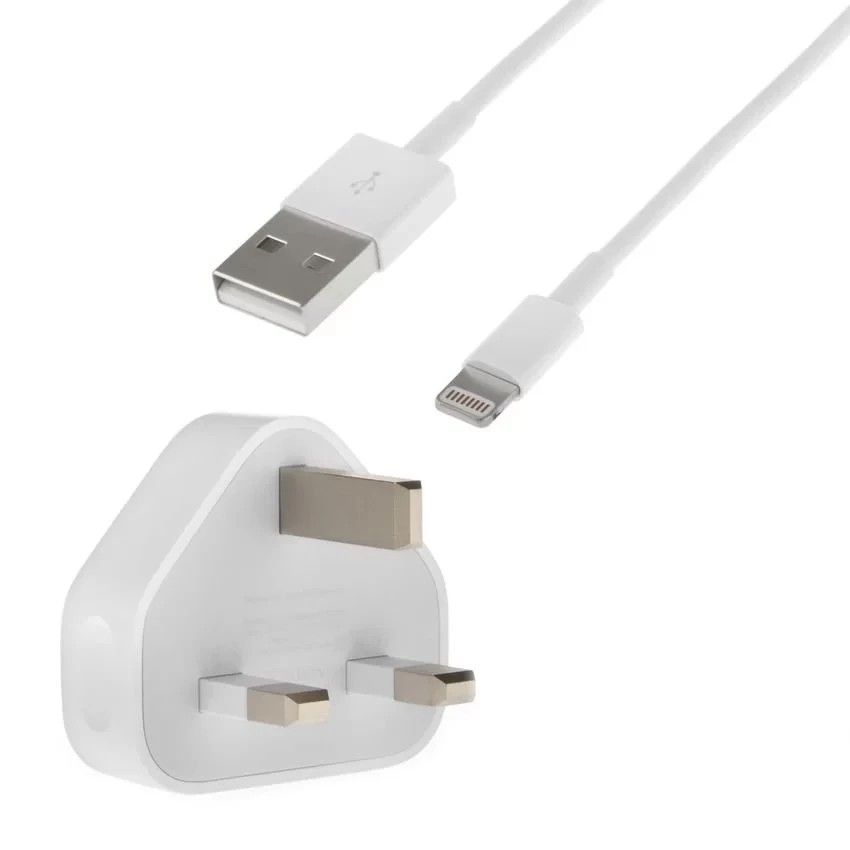 iPhone XS Max 5w Charger With  Lightning USB Cable Fast Charging. 