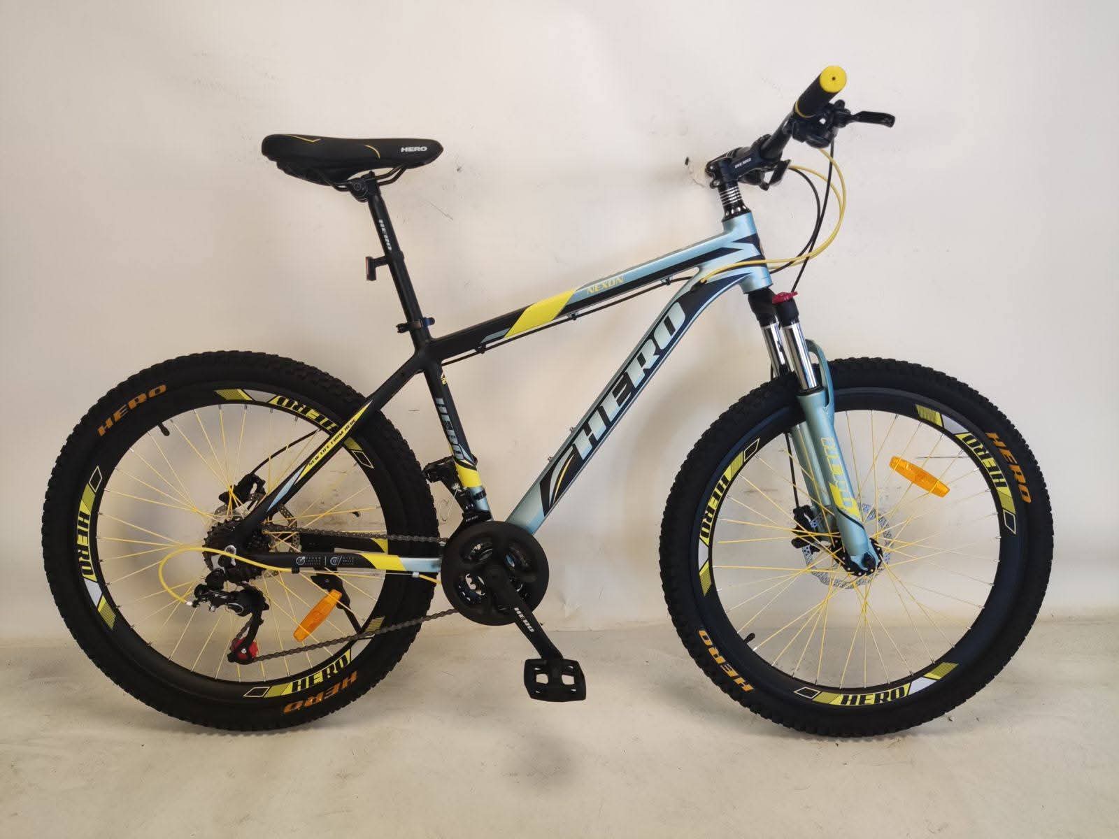 26 inchi 21 Speed Gear Cycle With Suspension Lockout fork High Rim Coloring Fat Spoke With Shimano Parts