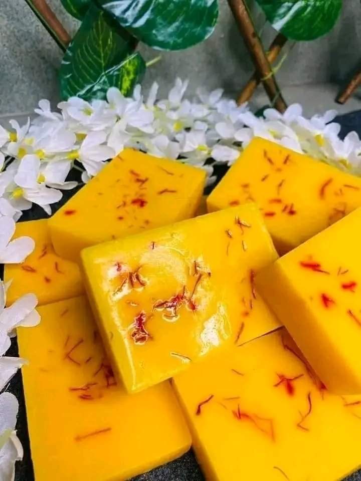 Saffron Handmade Goat Milk Soap