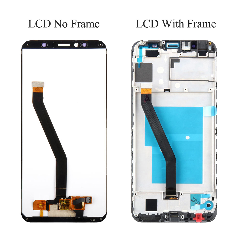 5.7'' For Huawei Y6 2018 LCD Display Touch Screen Digitizer For Huawei Y6 Prime 2018 LCD ATU L11 L21 L22 LX1 LX3 L31 L42 Screen. 