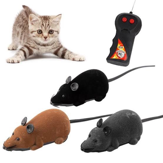Exceptional Quality - Wireless Remote Control Rc Electronic Rat Mouse Mice Toy For Cat Puppy - Remote Control Car - Vintage Choice. 