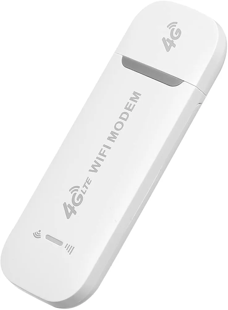 4G LTE USB MODEM & Wifi Router 150mbps Portable-White Colour(Imported). 