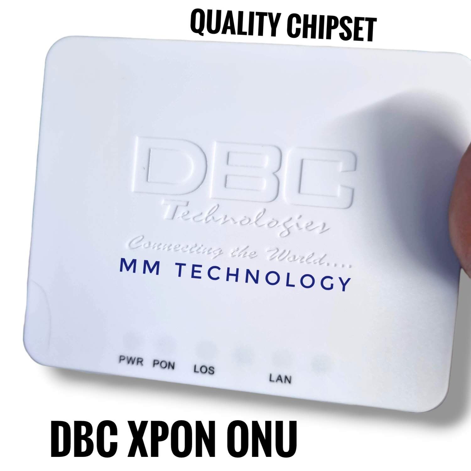 DBC 1GE XPON Onu For use any rauter or wifi line. 