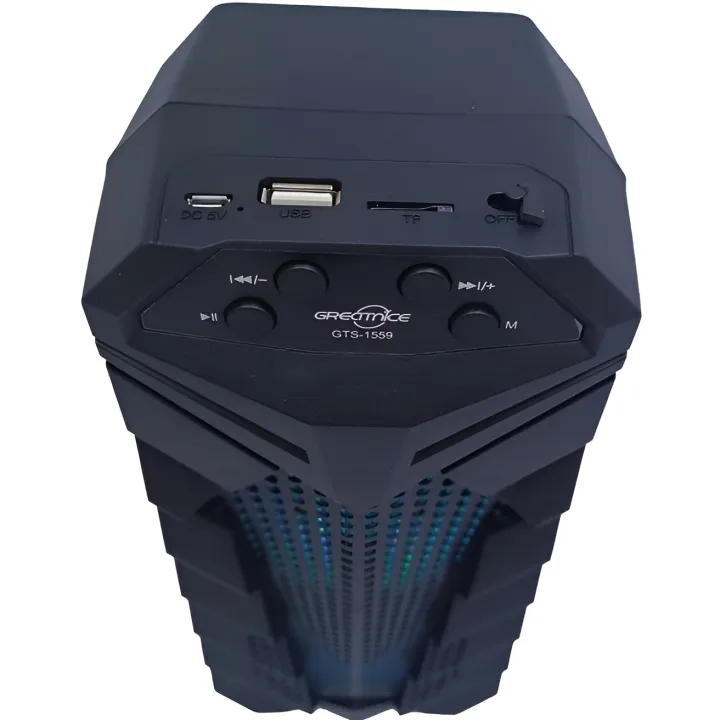 GTS-1559 GTS-5060 GTS-1558 Portable Wireless Dual 3 Inch Speaker Outdoor Mp3 Music Player Rechargeable With Fm Radio Usb Tf Tws. 