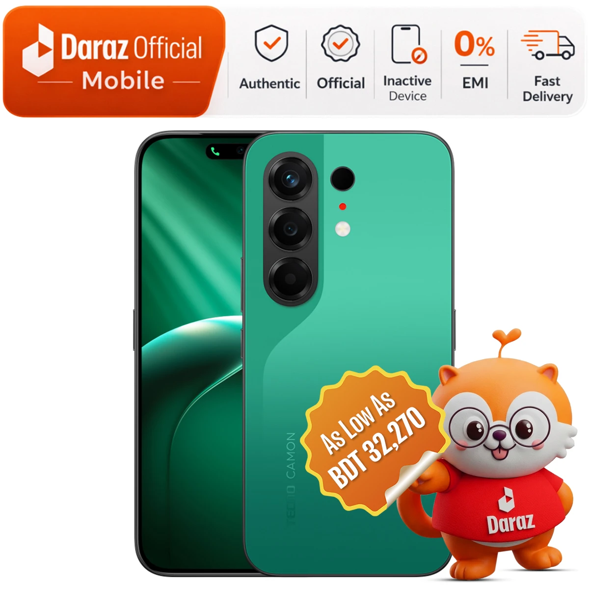 TECNO CAMON 50 | Super Night Portrait Camera | Official Warranty