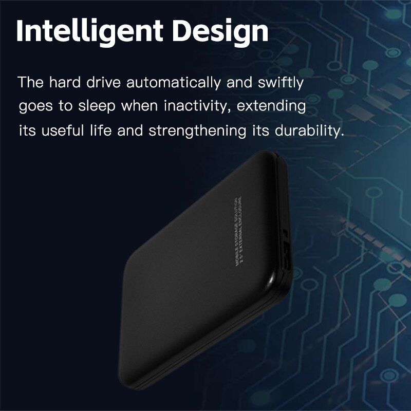 USB 3.0 HDD 2.5 Inch Aluminum Portable External Storage Case Hard Disk SATA Drive SSD Enclosure High Speed Transmission. 