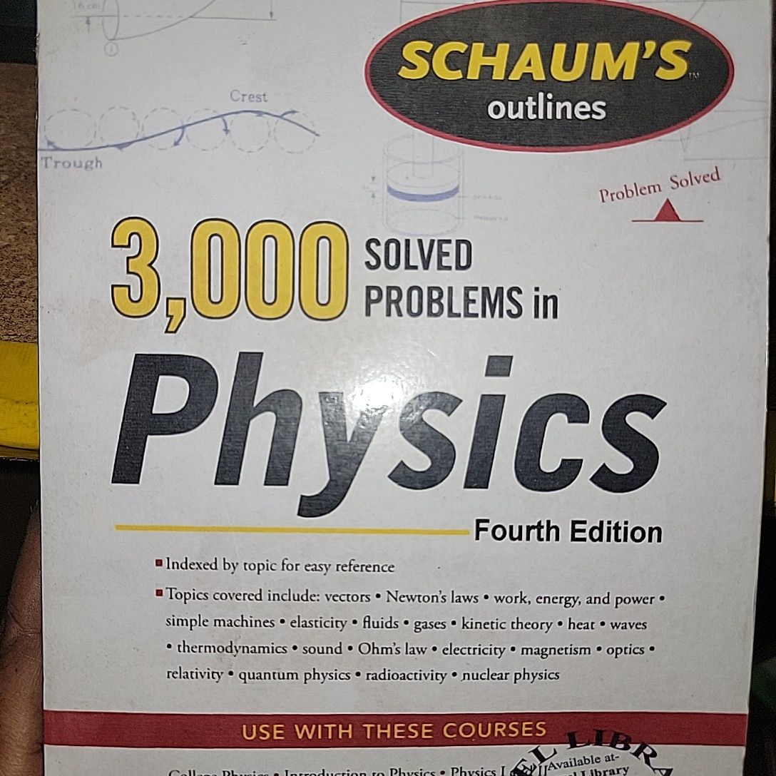 3000 Solved Problems in Physics By Alvin Halpern | Daraz.com.bd