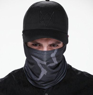 Wholesale Watch Dogs Face Mask Cap Aiden Pearce Costume Hat Cosplay Baseball Caps. 