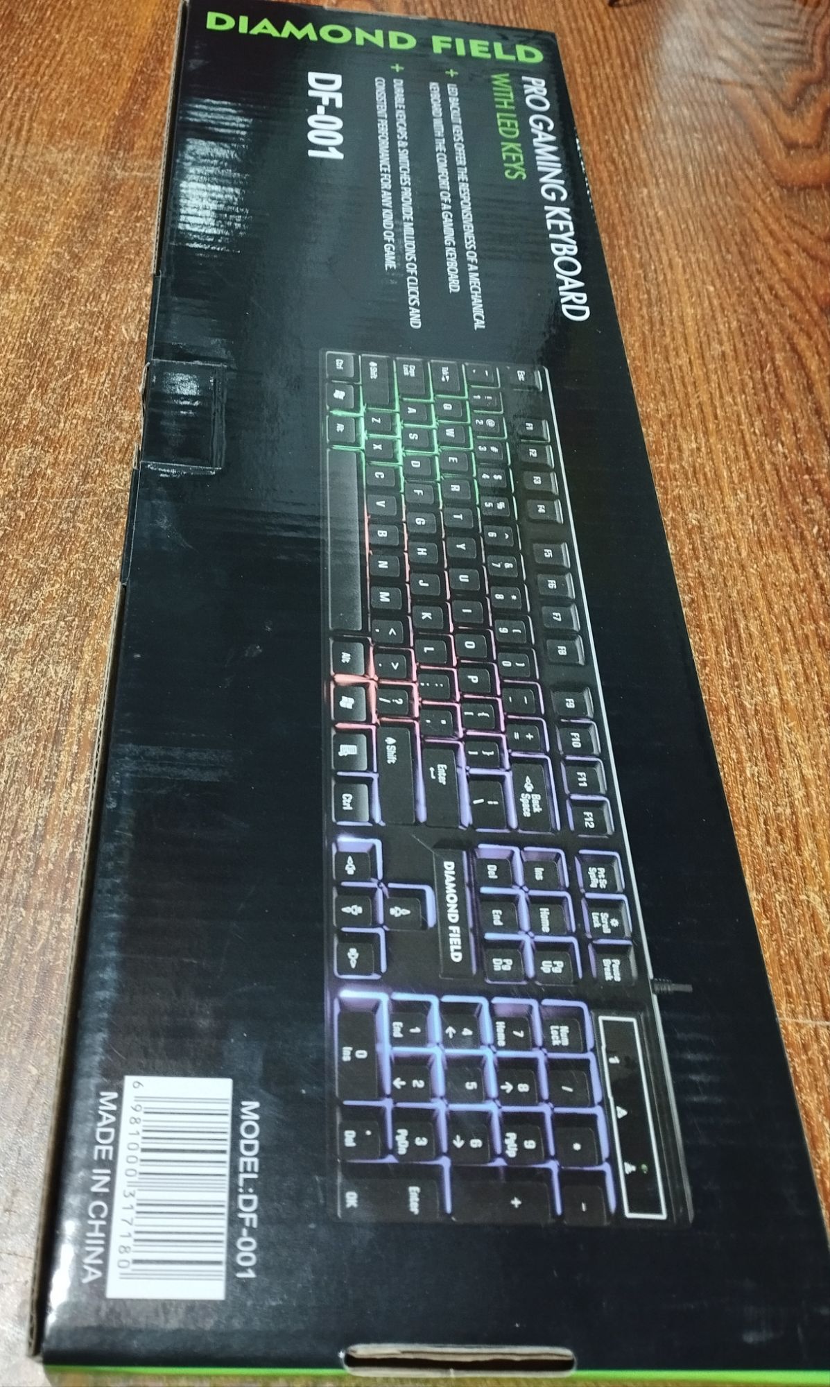 Banda V3 Diamond Filed Rgb Backlit Game Keyboard - Enhance Your Gaming Experience With Responsive Keys. 