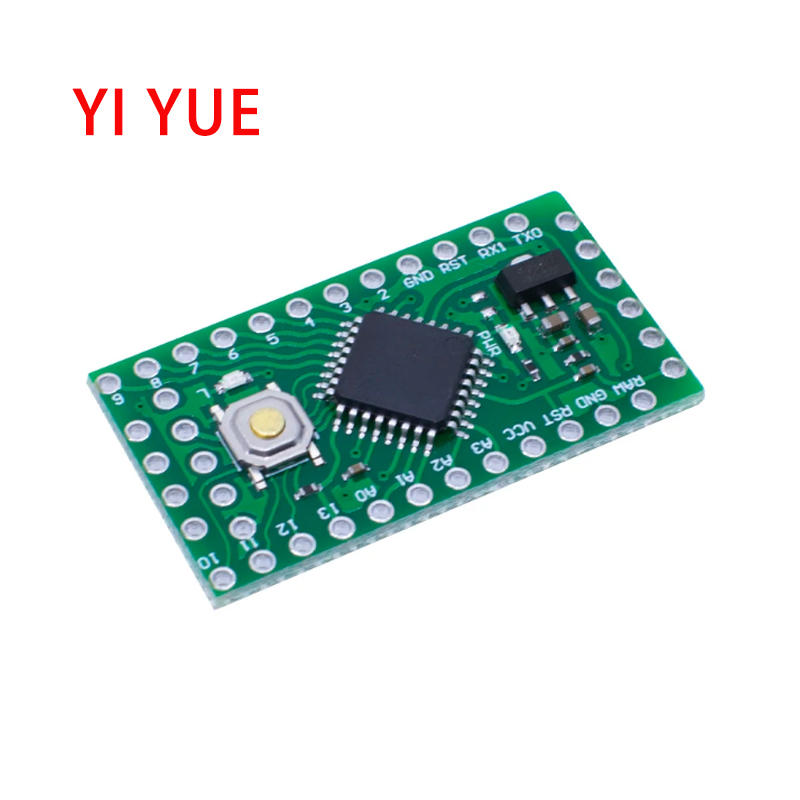 LGT8F328P LQFP32 MiniEVB 3.3V / 5V Replaces Pro Mini ATMEGA328P Fully Compatible For Arduino USE HT42B534-1 Driver