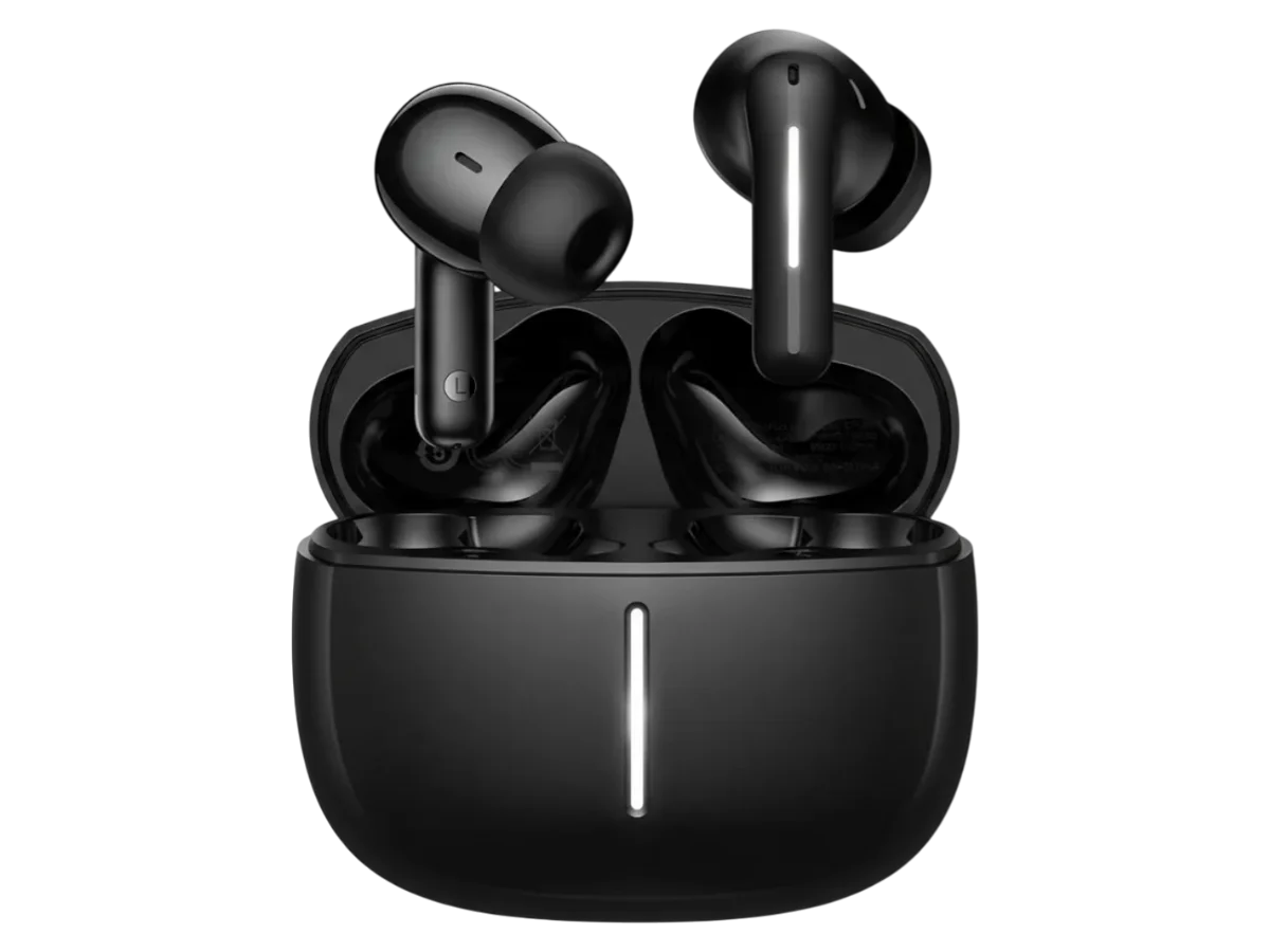 Hoco | EQ34 Plus Rima | True Wireless Earbuds (TWS) | ANC + ENC | Bluetooth 5.4 | 7h Playback (6h with ANC) | 300mAh Case, 40mAh Buds | App Control & Multi-Device Switching | Lightweight 44.8g.