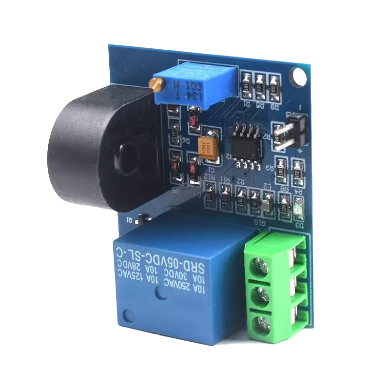 5A overcurrent protection sensor module AC current sensor 12V relay. 