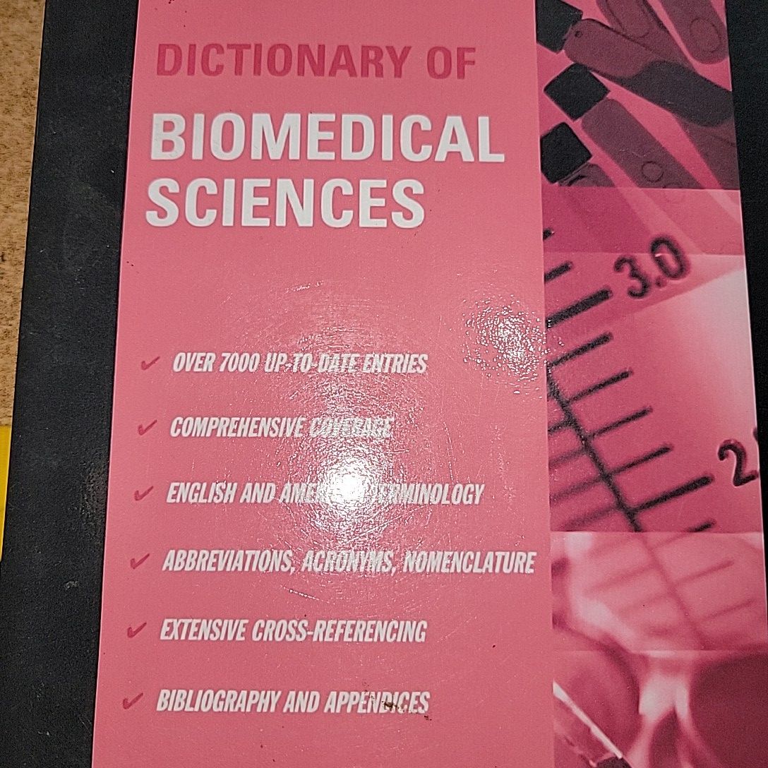 Dictionary of Biomedical Sciences By Peter J. Gosling