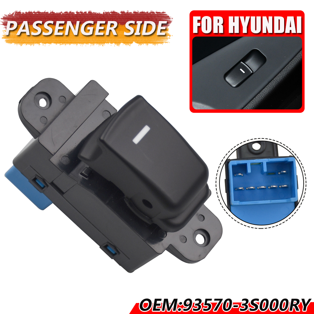 For Hyundai Sonata 2011 2012 2013 2014 Electric Power Window Master Control Switch Console Button 93570-3S000 93570-3S000RY. 