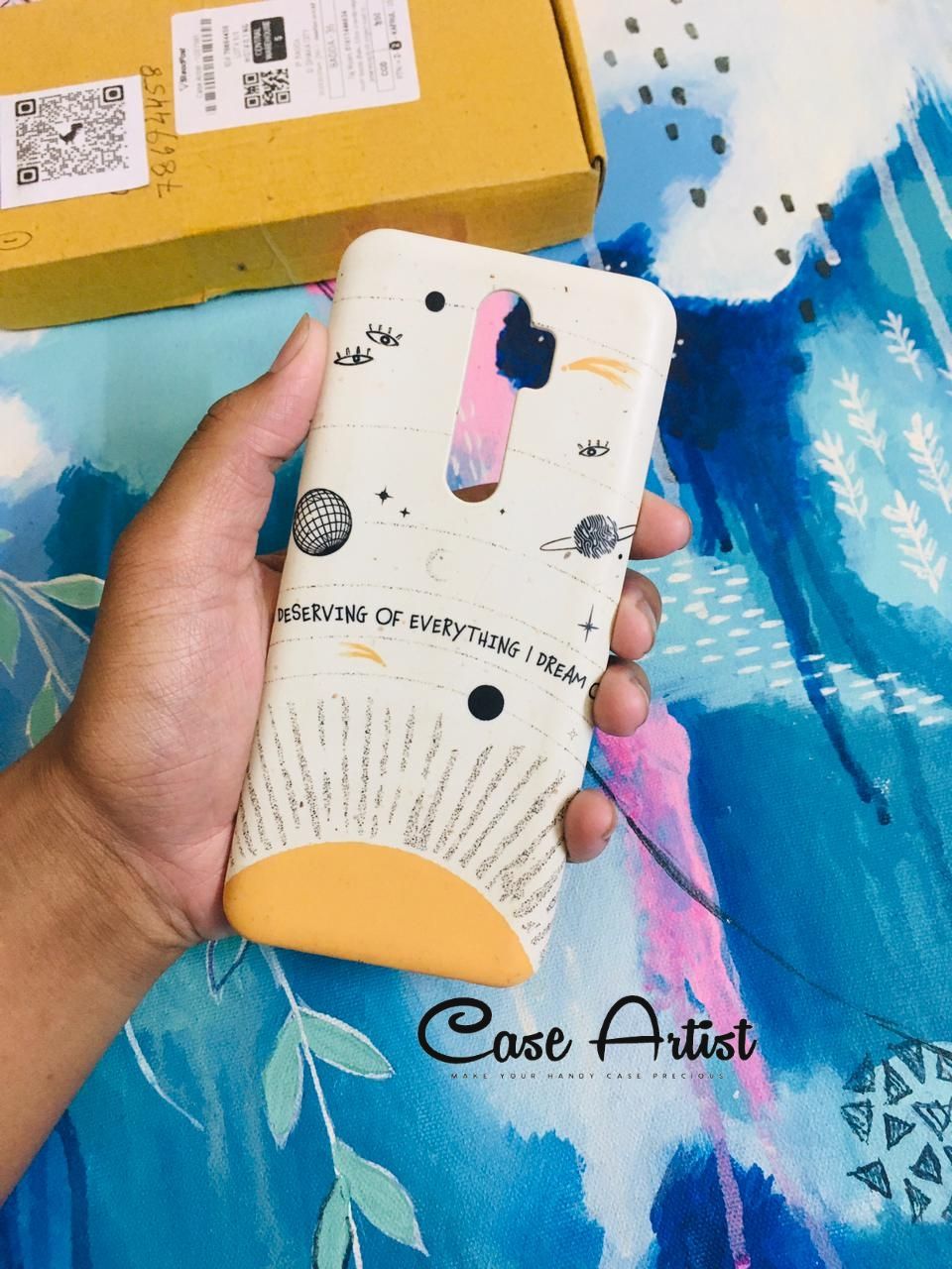 3d hard plastic cover (customized). You can customized it with your renowned design or picture.. 