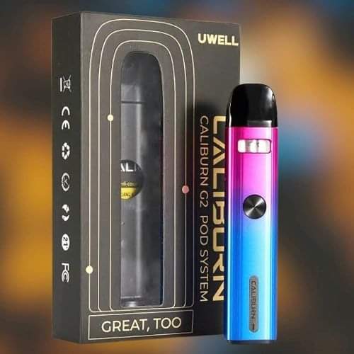 Cliburn G2 Pod System Uwell Vape E-sigaret Random Colour (60ml FlvJuice Free). 