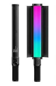 ULANZI VL360 Upgrade 38W RGB Handheld Light Wand LED Video Light Stick with Barndoor, 360°Full Color 2500K-10000K CRI94+ Photography Tube Lighting Stick with 20 Preset Scenes 3400mAh Battery.. 