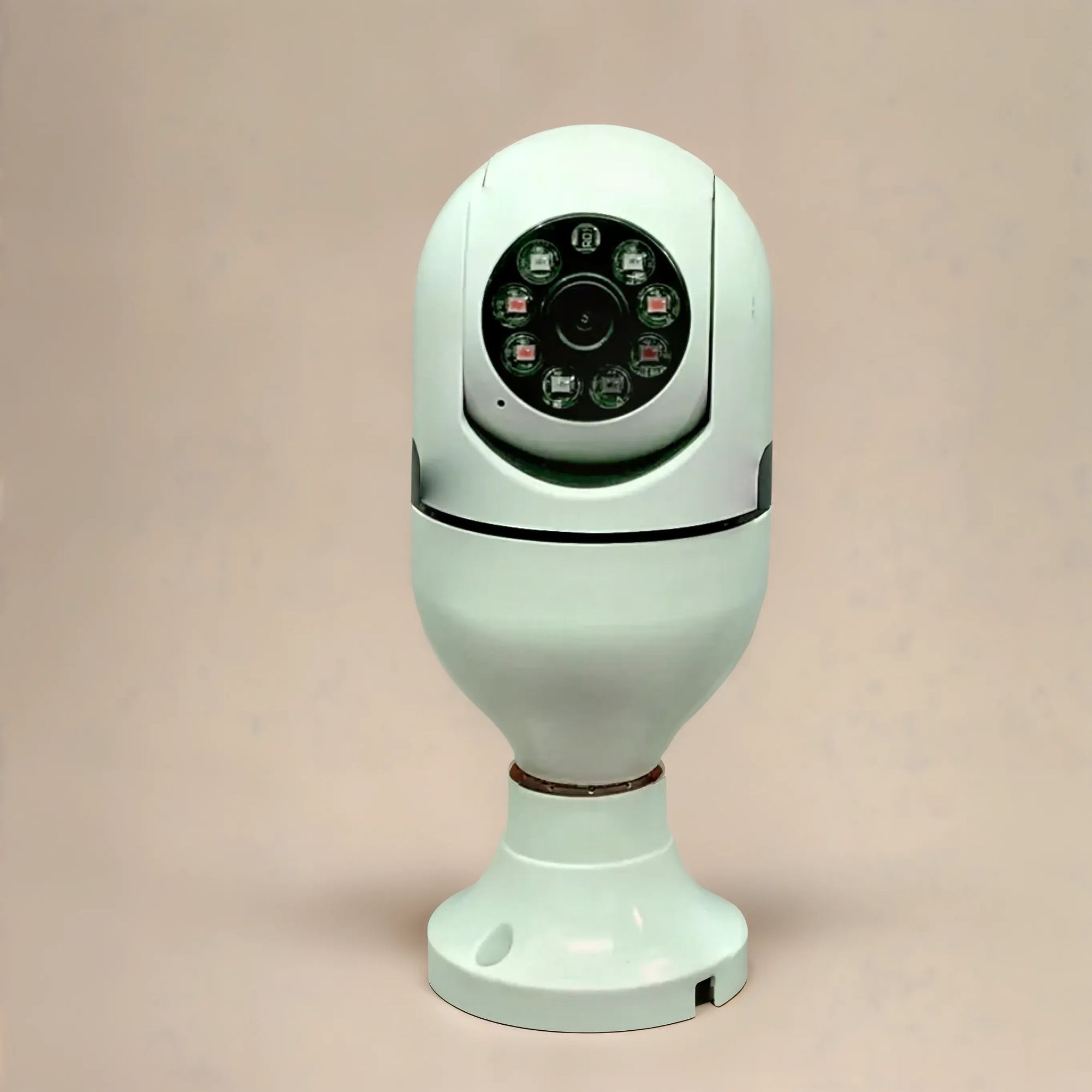 3MP Wifi Wireless Light Bulb Camera with 90days warranty [Apps:V380]
