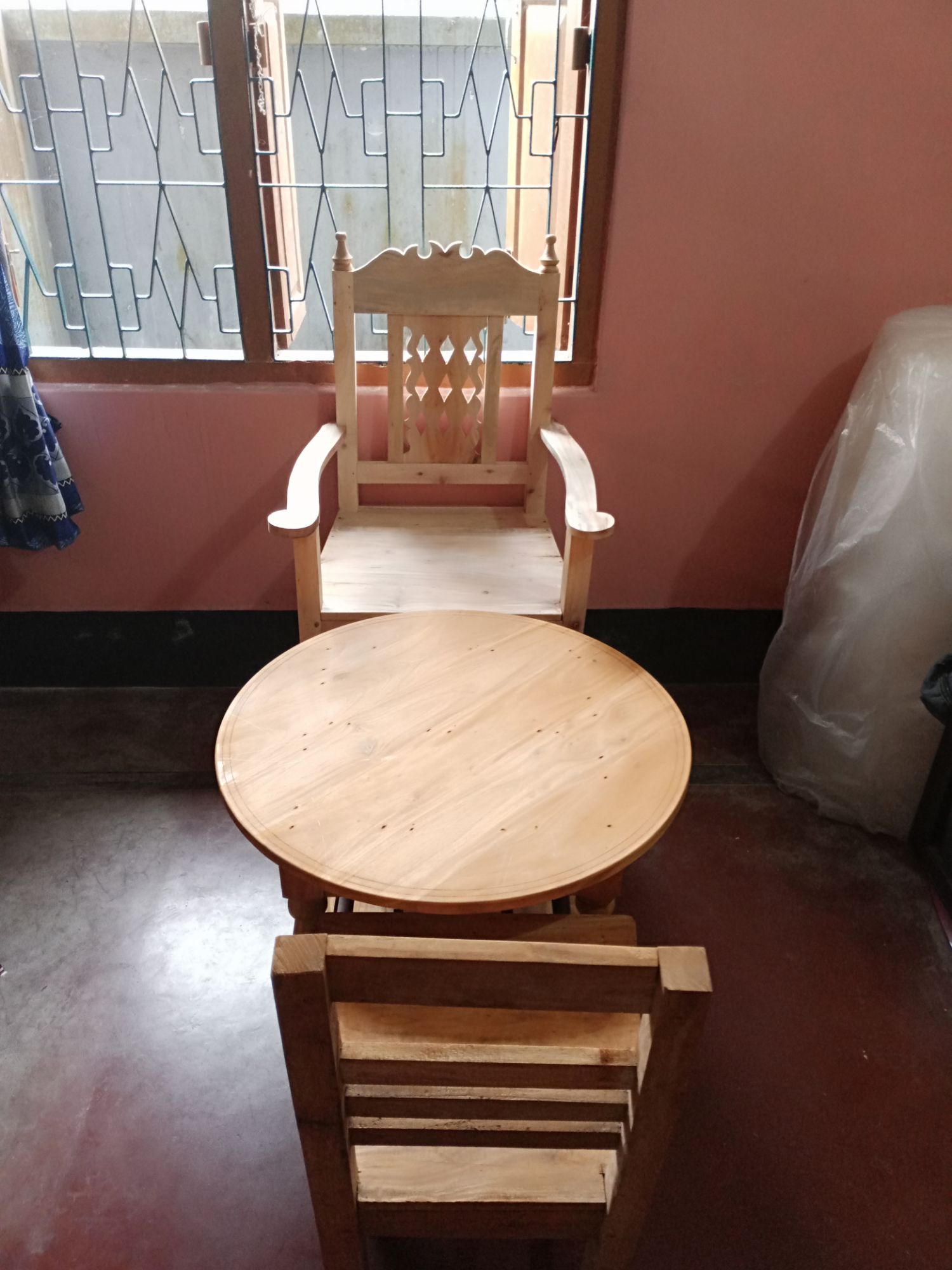 1 table 2 chair set secret meeting table secret dealing table TR coffee table office or store table. 