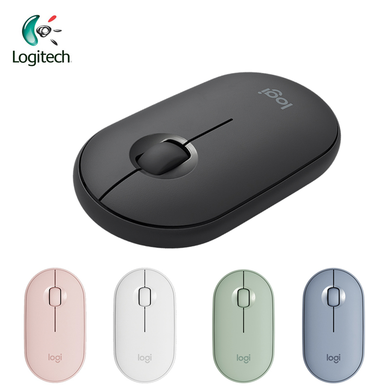 Logitech K380 Wireless Bluetooth keyboard and Mouse set Keyboard mute Keyboard and Mouse set K380 black + Pebble black. 