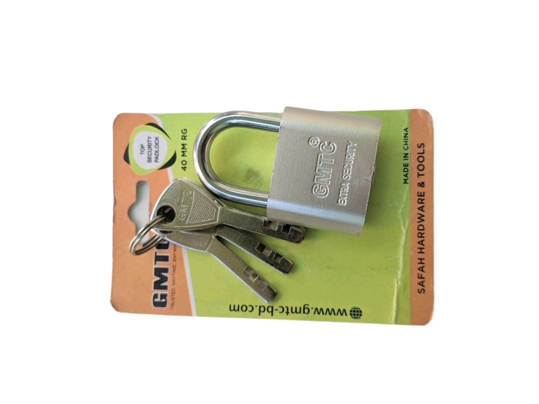 Gmtc top quality 40 mm 4 keys  pad lock door lock & anything